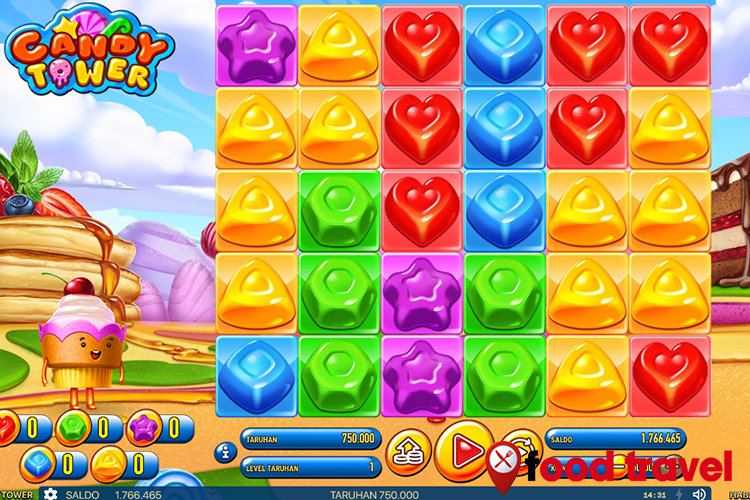 Dunia Permen Berputar: Candy Tower Slot yang Menggoda Hati