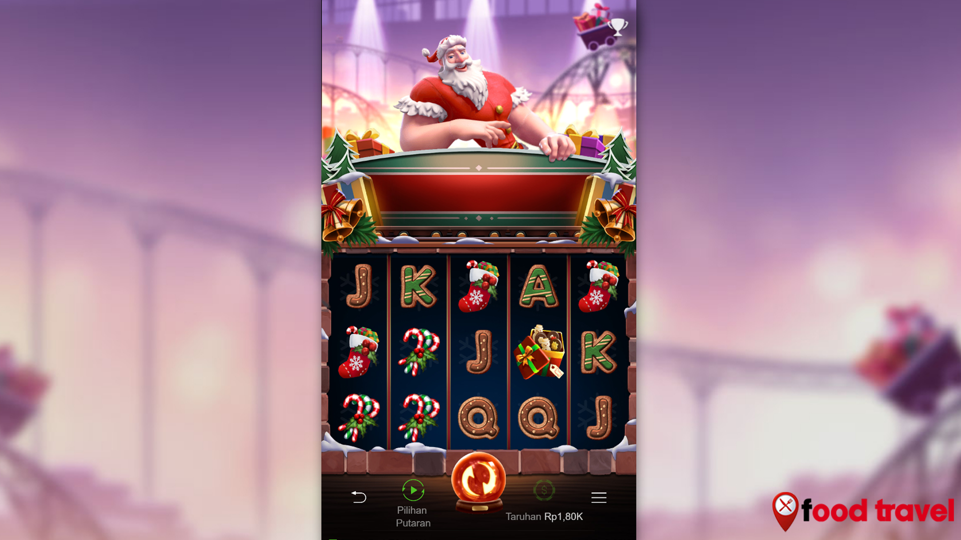 Dingin & Hangatnya Jackpot: Slot Santa's Gift Rush